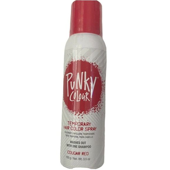 Punky Temporary Hair Color Spray Fiery Cougar Red - Picture 1 of 6